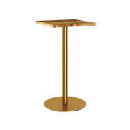 Gold Halo Bar Table